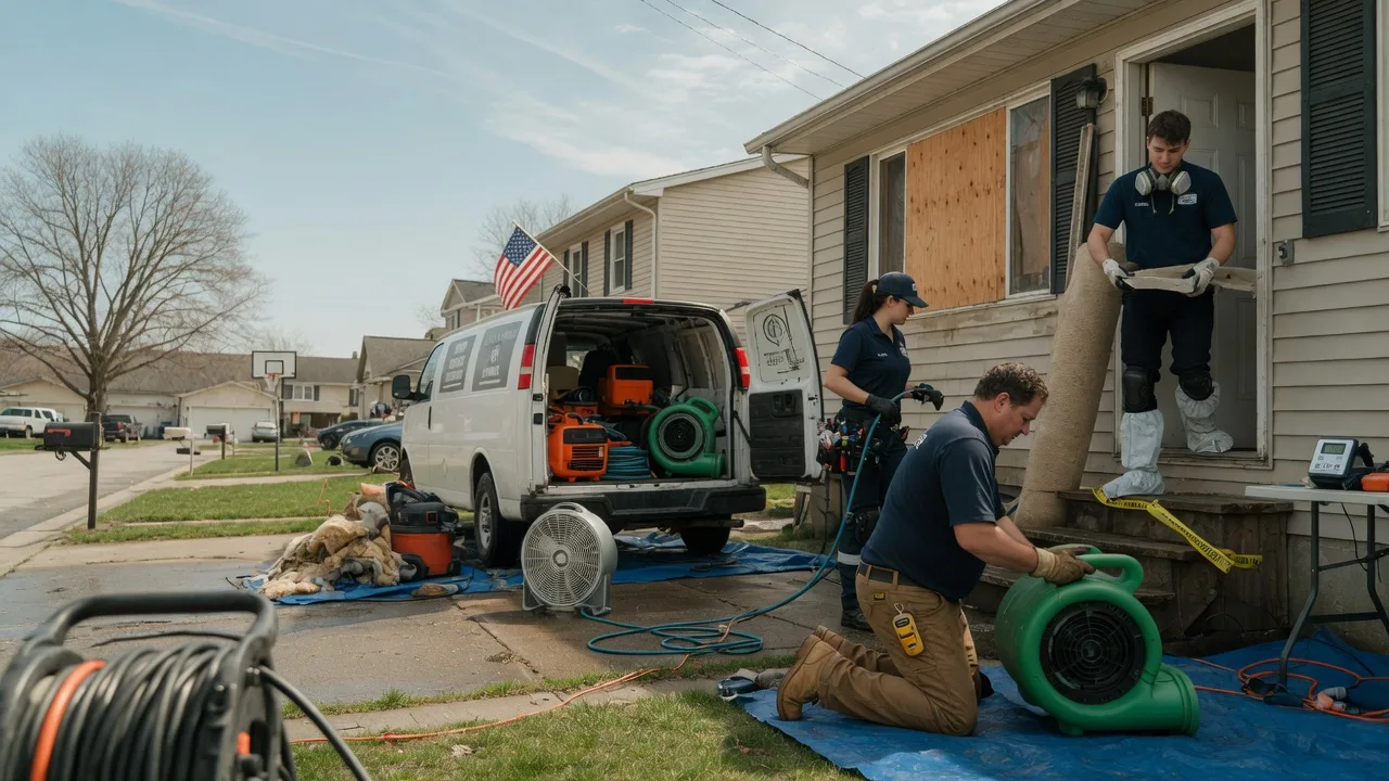 Water Damage Restoration in Mullens, WV near me